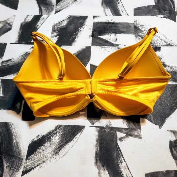 NWOT Victoria's Secret VERY SEXY COLLECTION neon yellow, Push Up Bra 36DD - Picture 5 of 5